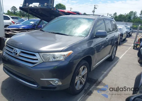 2012 Toyota Highlander Limited V6 from USA, damaged, VIN 5TDDK3EH8CS127964